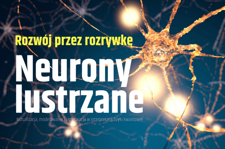 Grafika przedstawiająca neurony lustrzane
